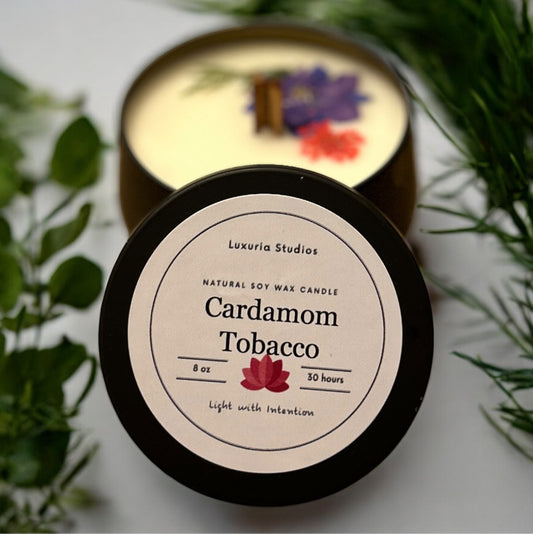Cardamom and Tobacco Candle