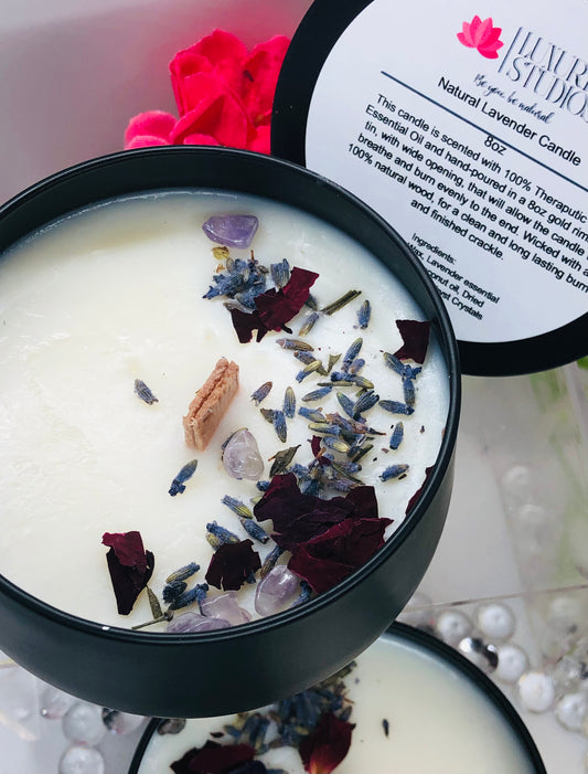 Natural Lavender Candle