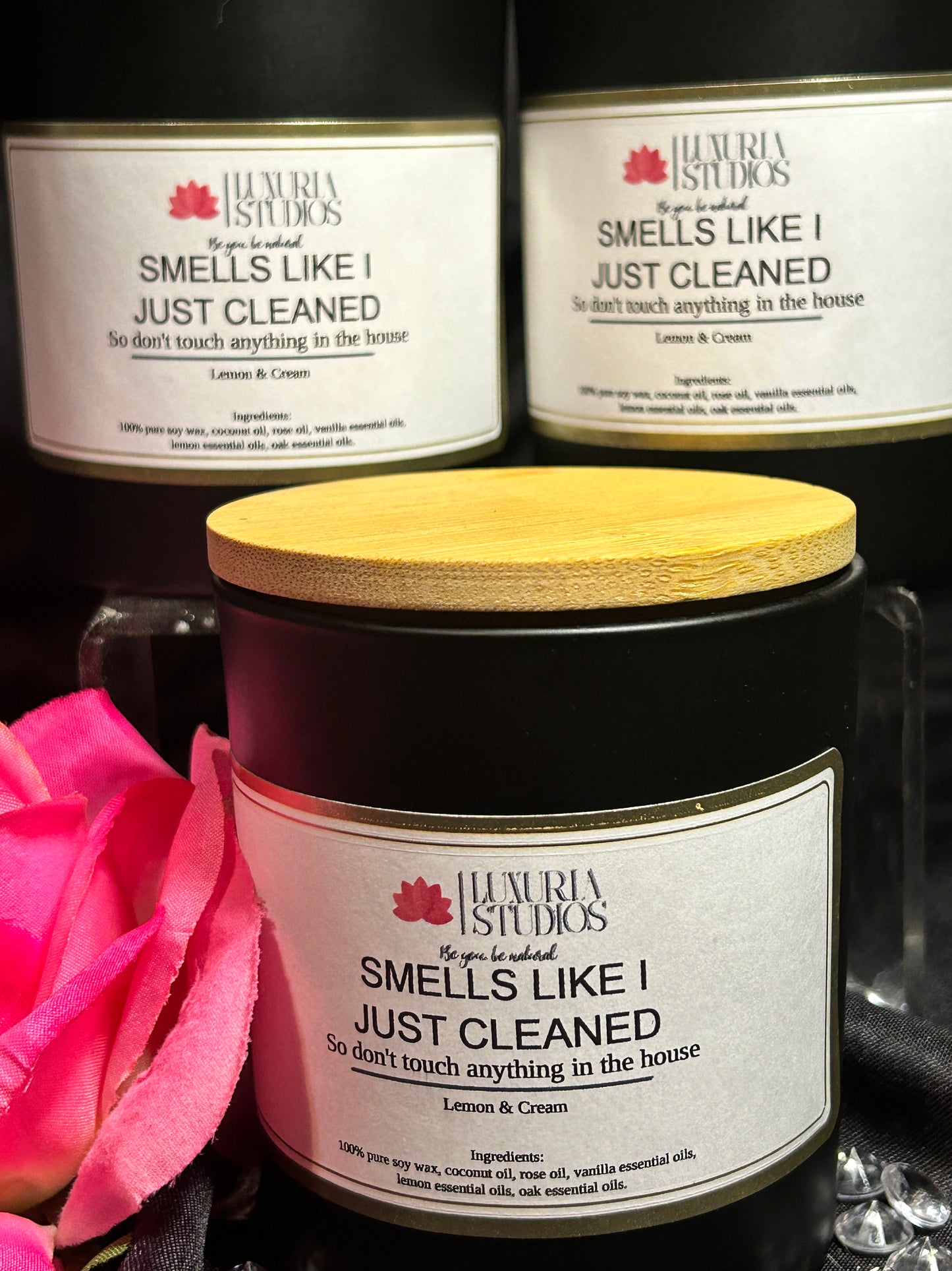 Smells like I just cleaned - Lemon and Cream Candle