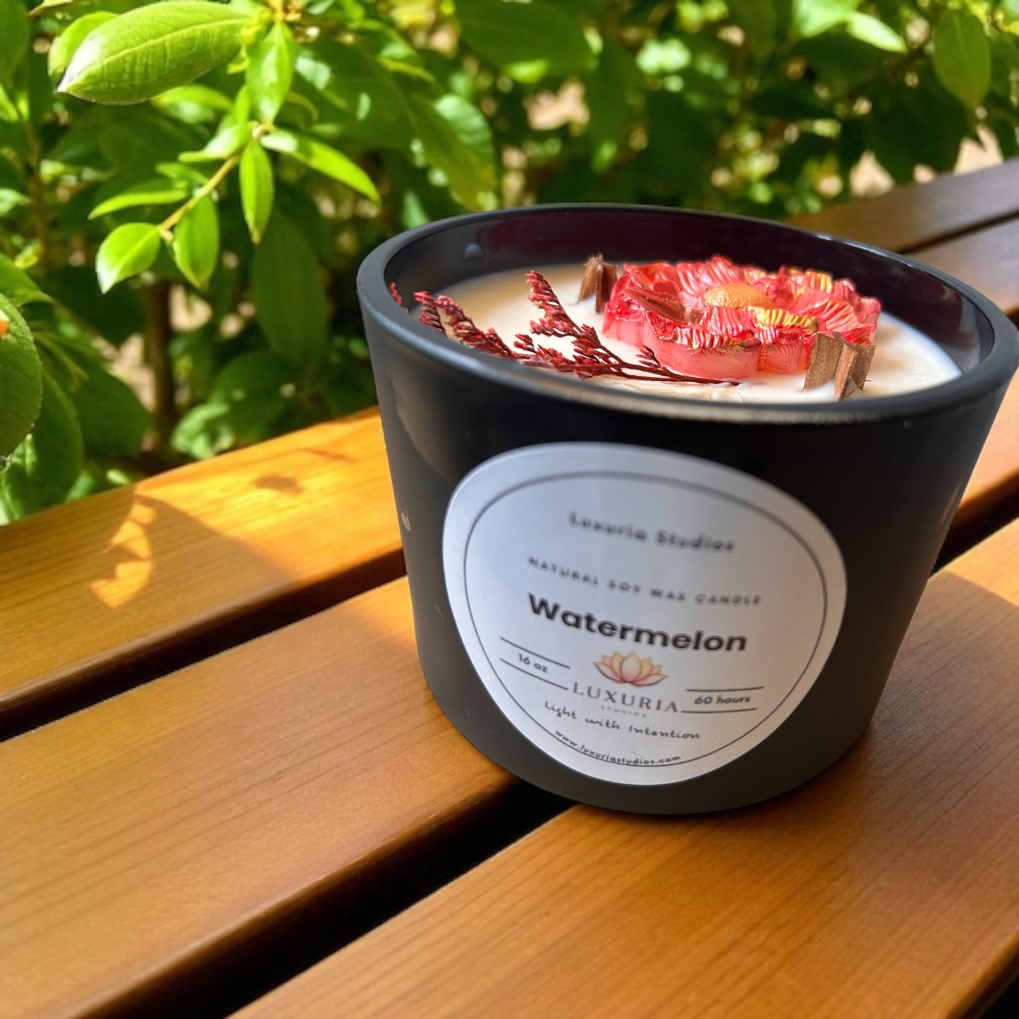 Natural Watermelon Candle