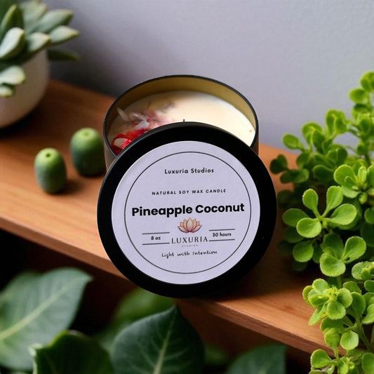 Pineapple Coconut Candles