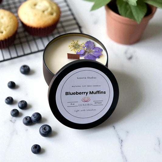 Blueberry Muffin Candle