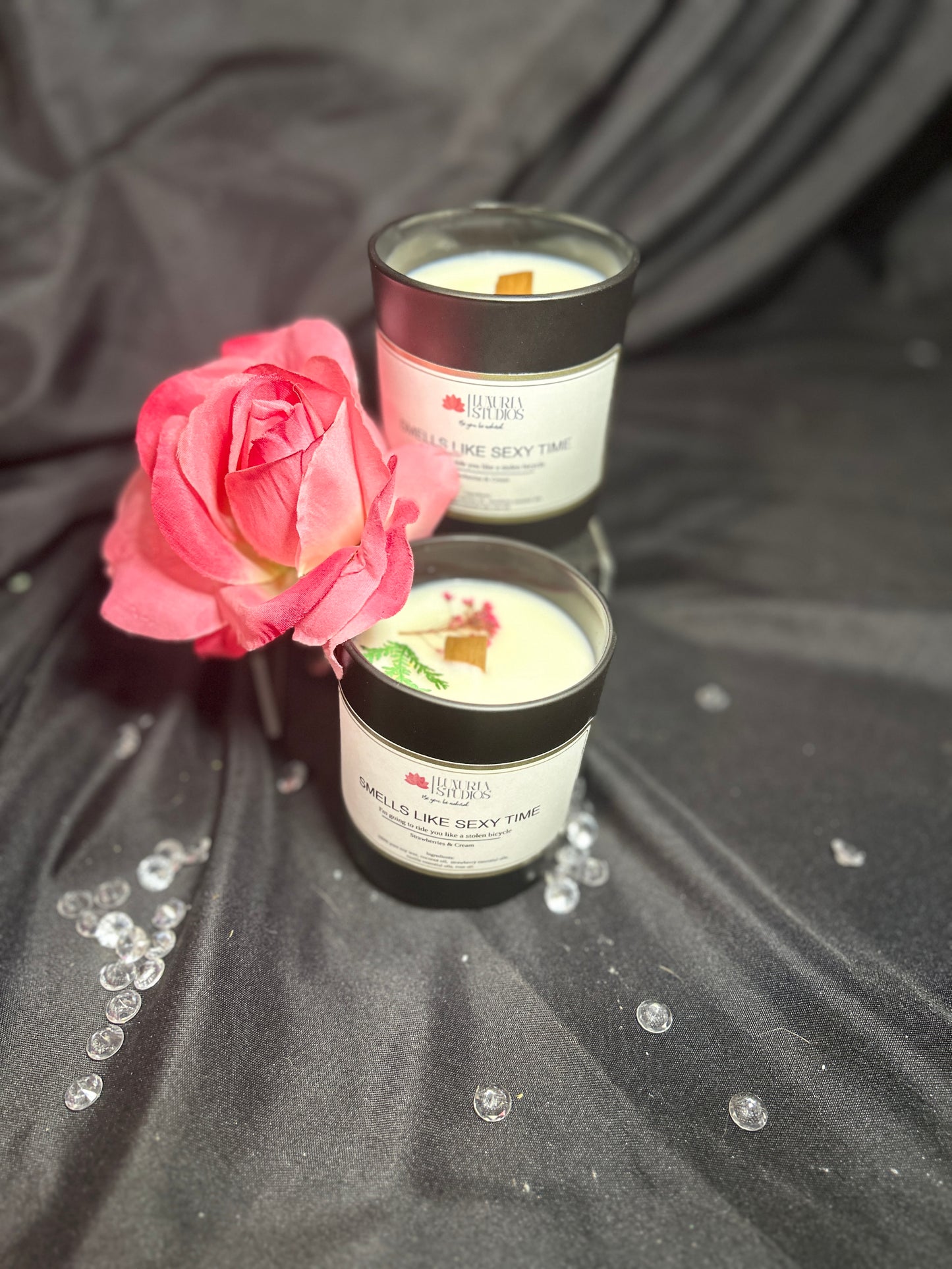 Smells like Sexy Time - Strawberries and Cream Candle