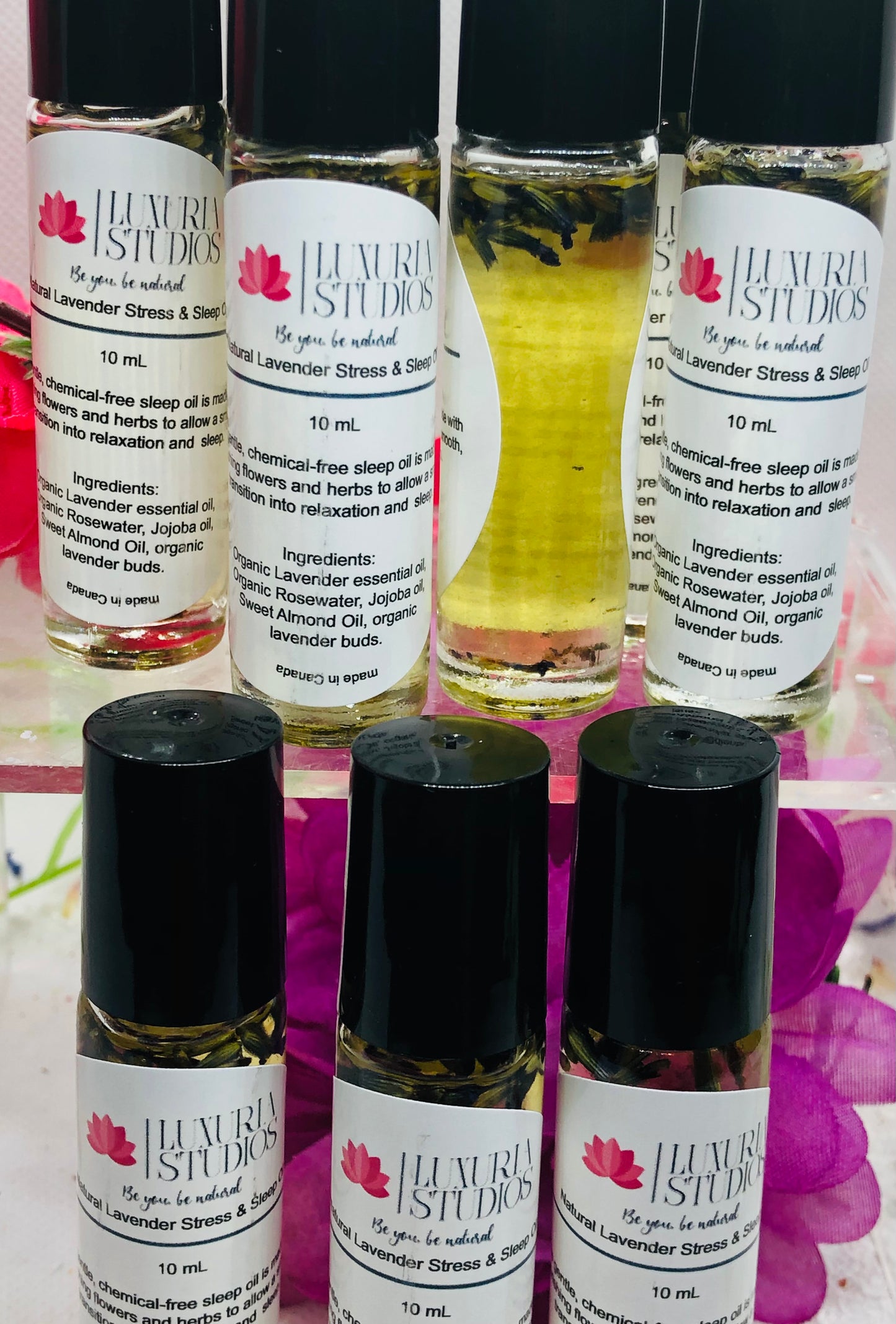 Natural Lavender Stress & Sleep Oil