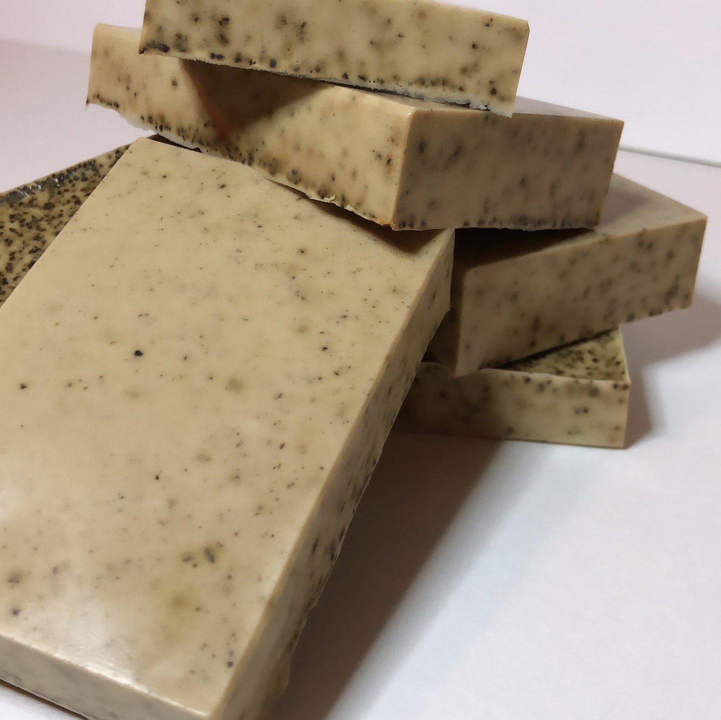 Organic Handmade Shea Coffee & Cinnamon Bar Soap