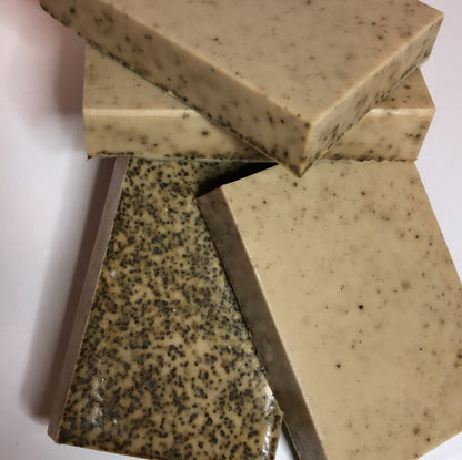 Organic Handmade Shea Coffee & Cinnamon Bar Soap