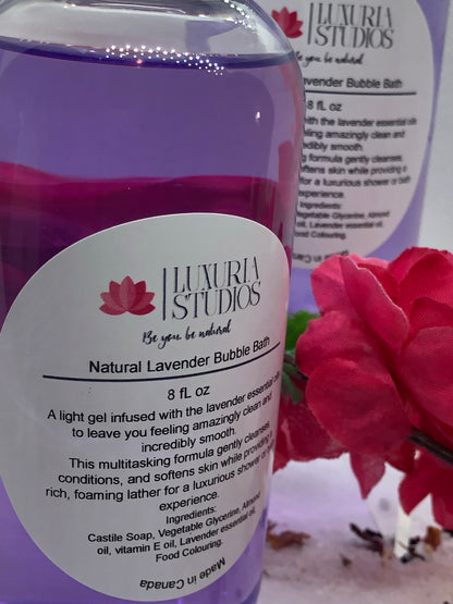 Natural Lavender Bubble Bath