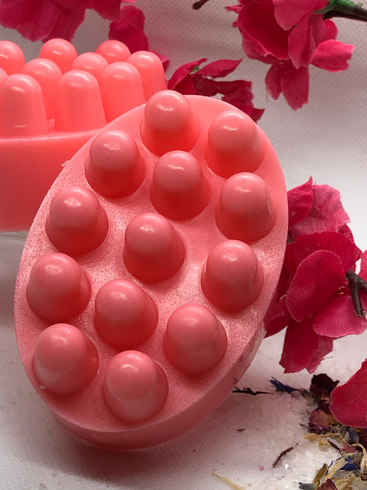 Massaging Jasmine Rose Bar Soap