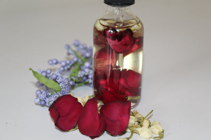 Natural Jasmine Rose Body Oil